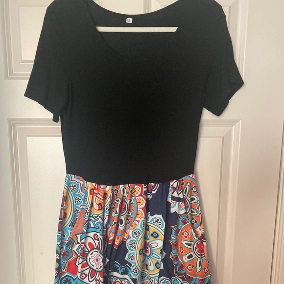 Printed summer dress - Picture 1 of 1
